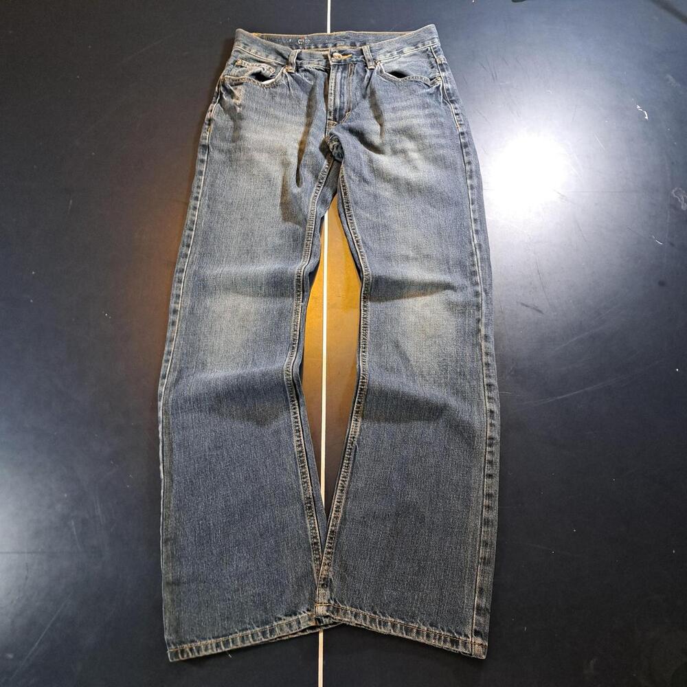 Bluenotes Men's Blue and Navy Jeans